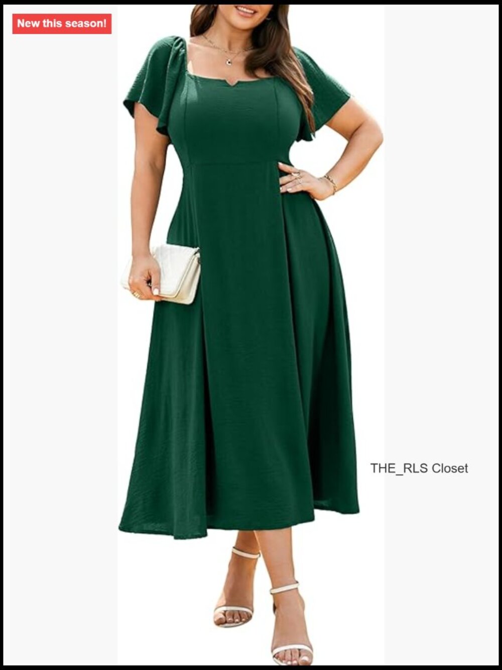 Elegant V-Neck Short Sleeve Maxi Dress With Pockets Formal Wedding Guest